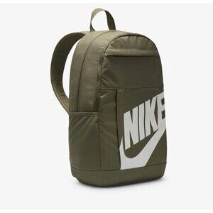 Nike Elemental Backpack Olive White DD0559-222 NWT